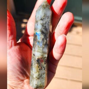 Labradorite tower